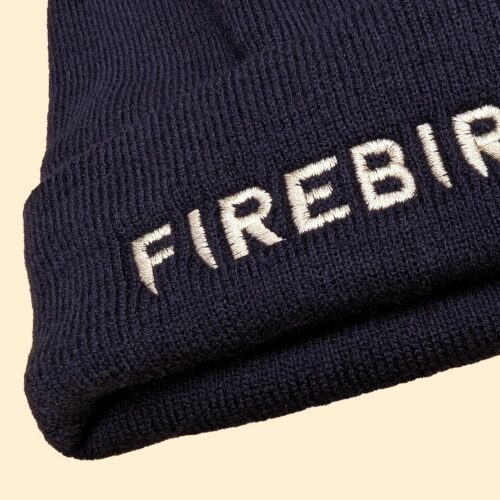 Firebirds Touque, Navy, Close